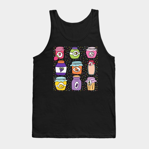 Cute fruit jams Tank Top by Yarafantasyart